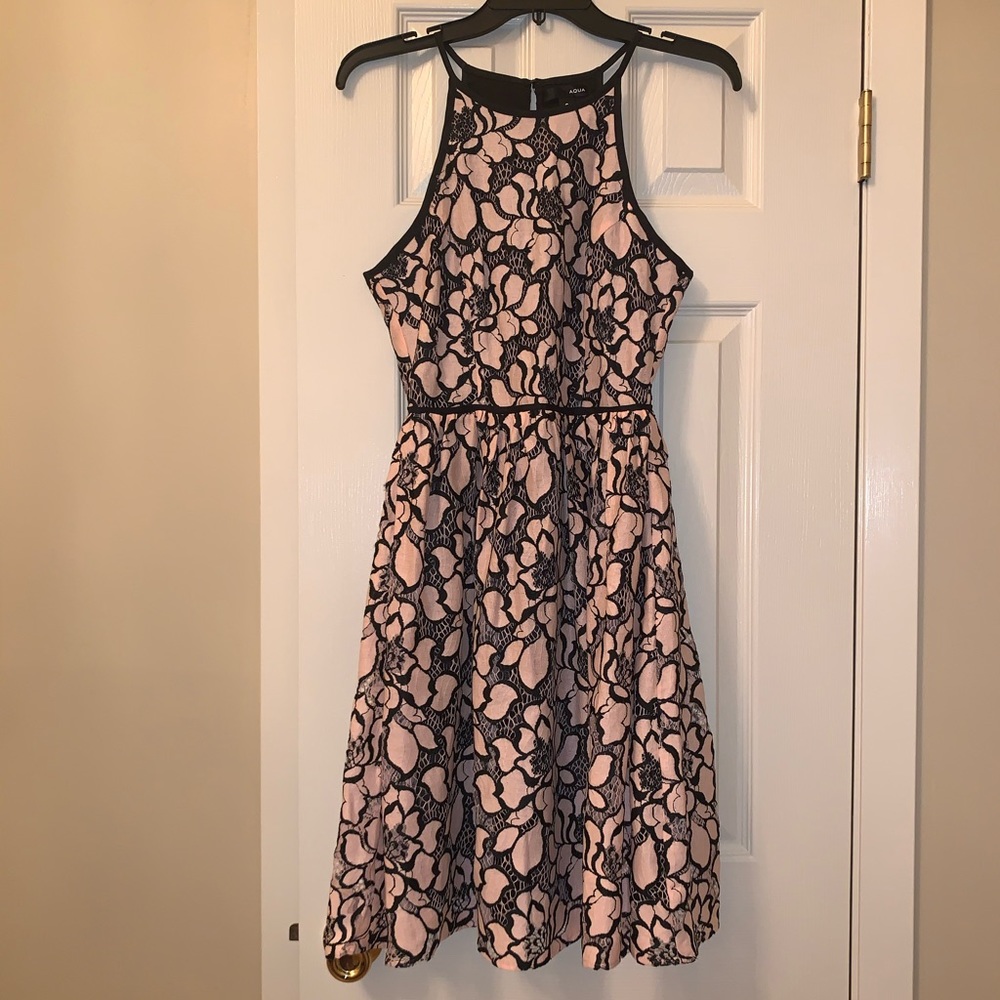 LACE AQUA DRESS